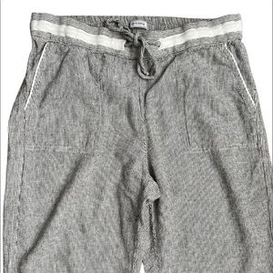 Women’s Linen Drawstring Pants Size Medium